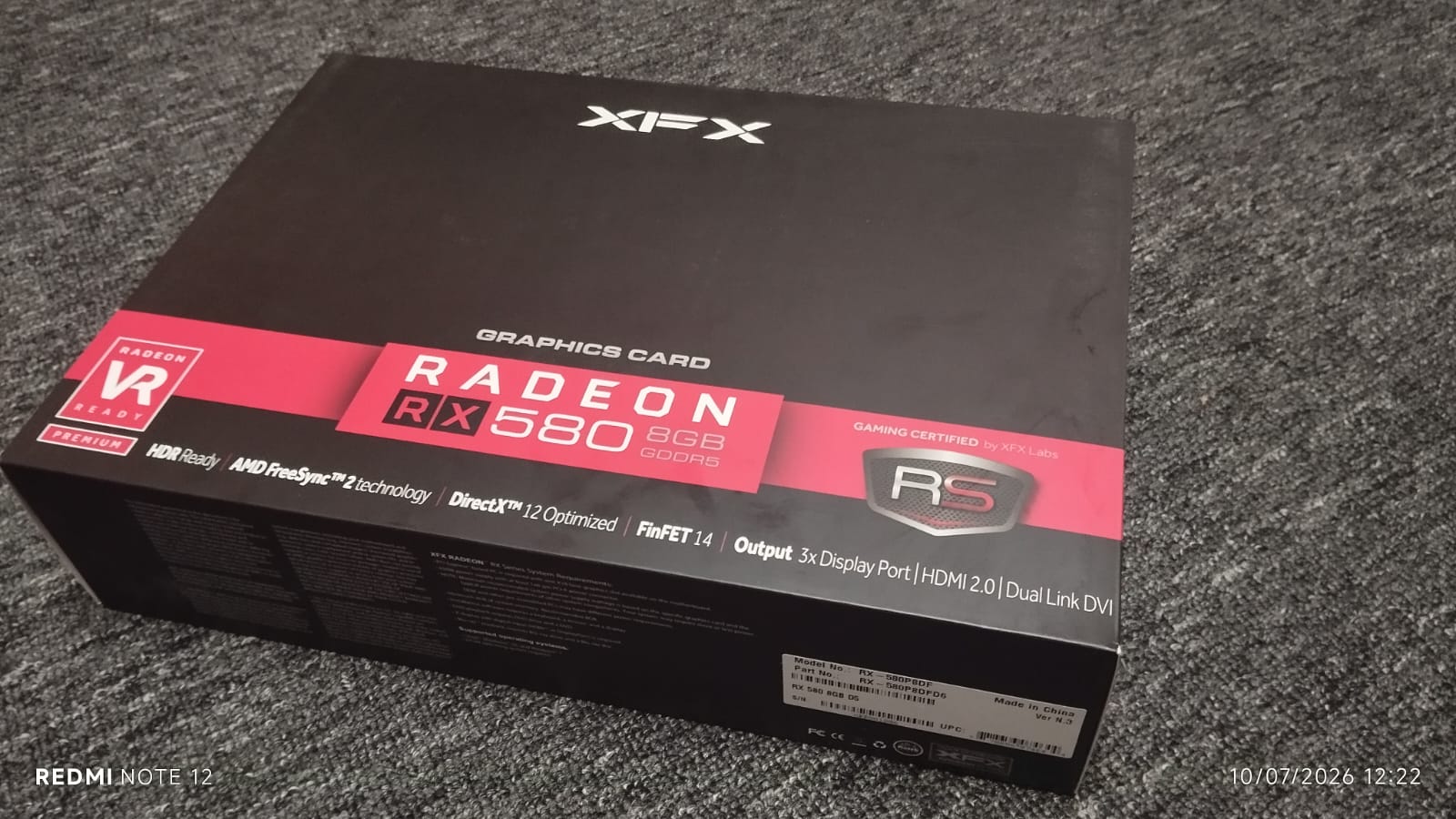 XFX Radeon RX 580 Maroc - Rendu Réel 10
