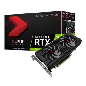 PNY GeForce RTX™ 2070 8GB XLR8 Gaming Overclocked Edition Part No. VCG20708DFPPB-O Maroc