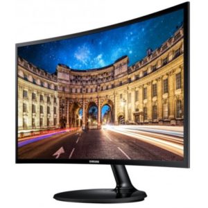 Moniteur Samsung incurvé 24 pouces Noir Série 3 Full HD (LC24F390FHMXZN) - LC24F390FHMXZN