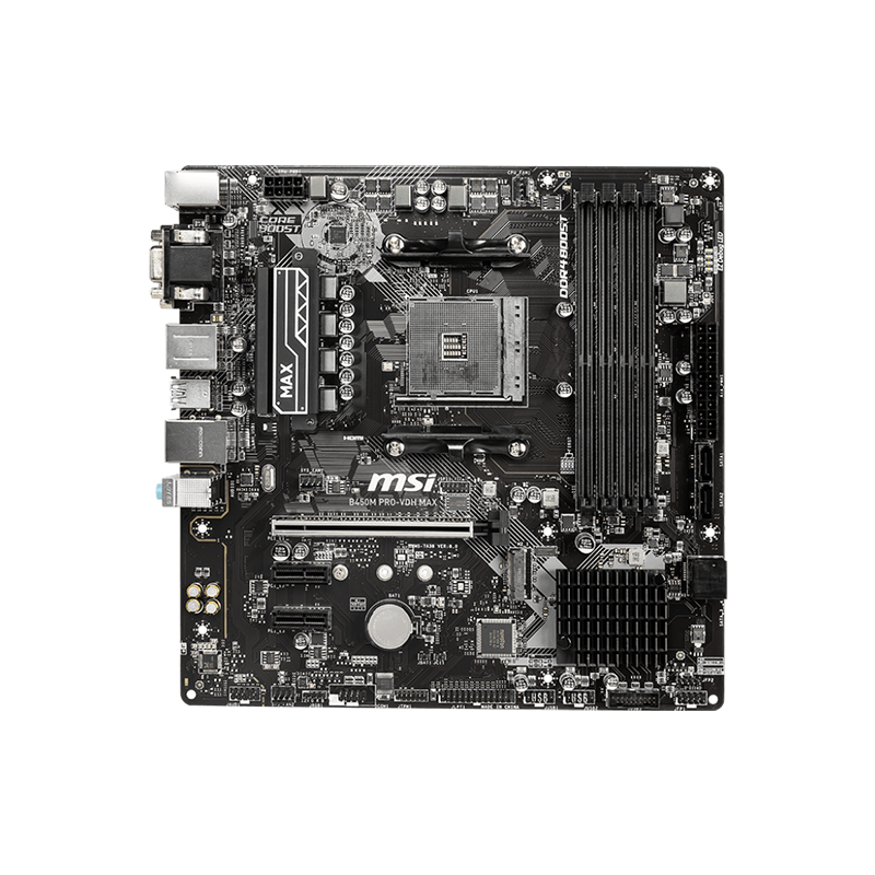 MSI B450M PRO-VDH MAX