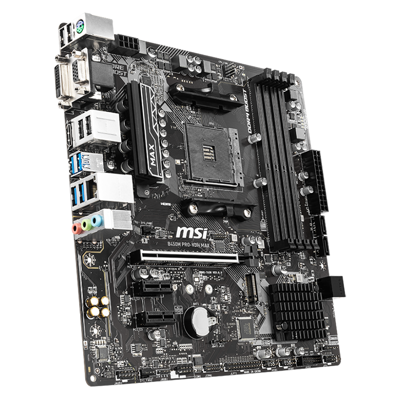 MSI B450M PRO-VDH MAX