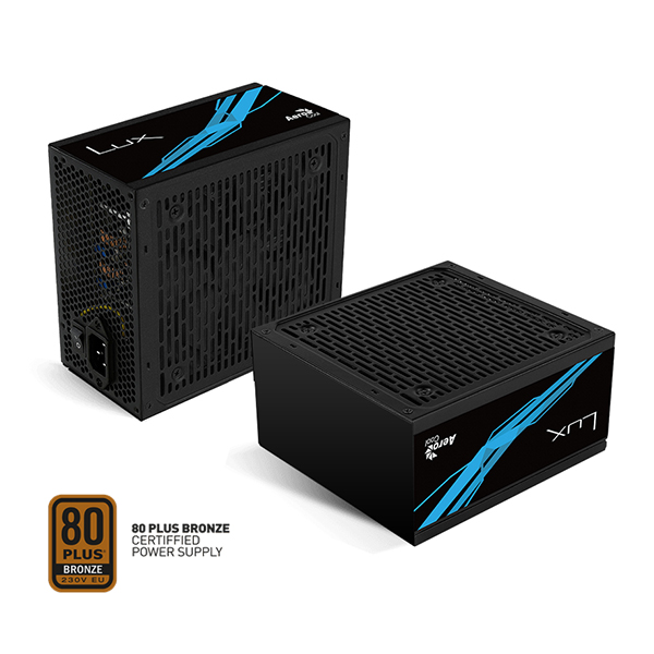 AEROCOOL LUX 550W 80 PLUS BRONZE - ALIMENTATION PC GAMER