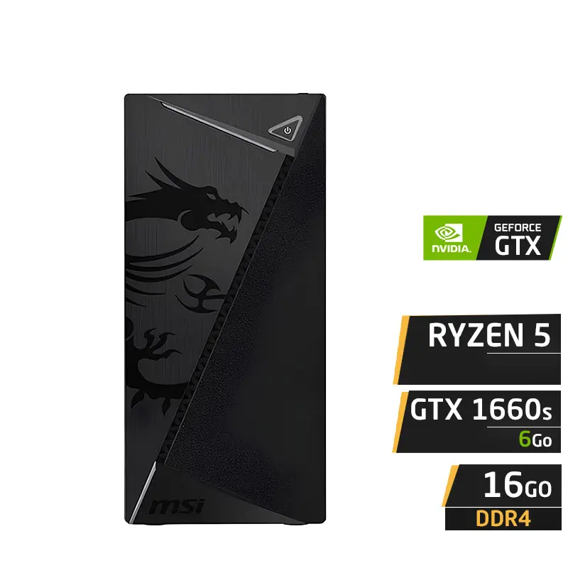 PC Gamer FIREBIRD – Ryzen 5 5500 | GTX 1660 Super