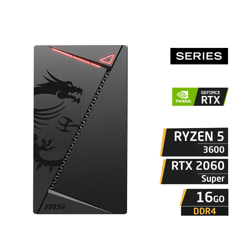 FIREBIRD F5 Ryzen 5 3600 16GB Nvidia RTX 2060 8G