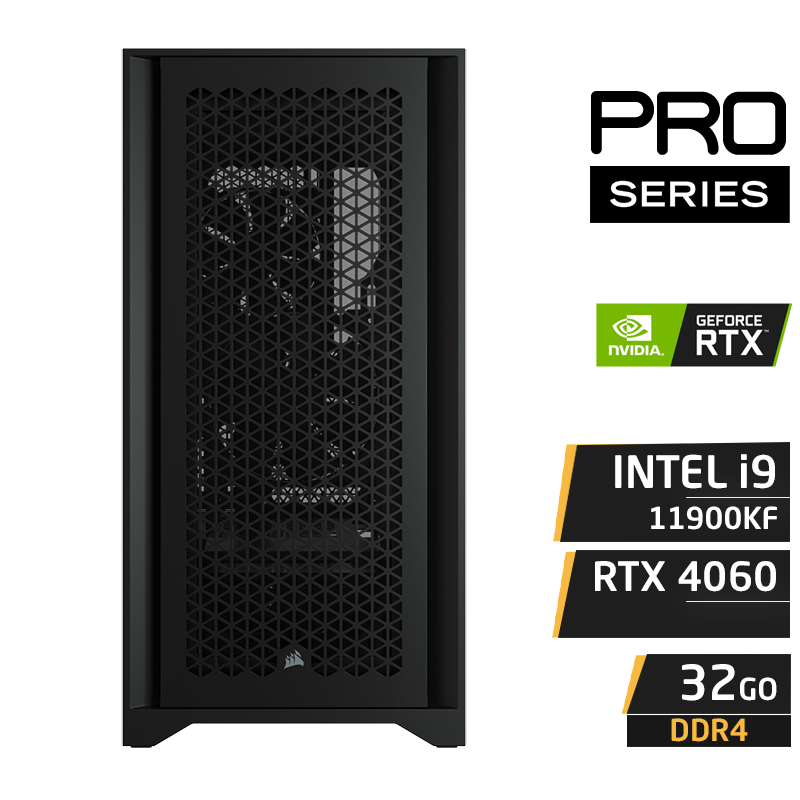 WARBIRD G11 INTEL i9-11900KF 32Go Nvidia RTX 4060 8G