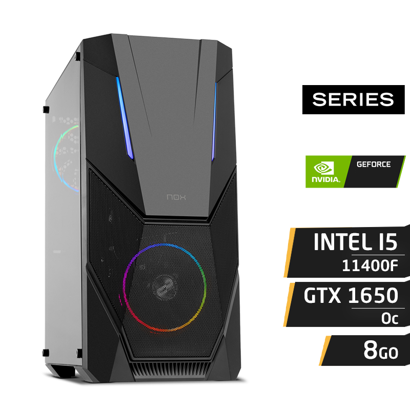 INFINTYBIRD F11 i5-11400F 8Go GTX 1650 4G