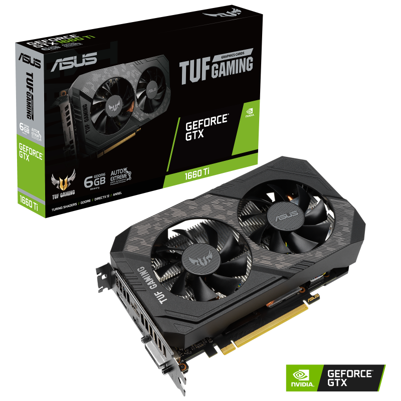 ASUS TUF Gaming GeForce GTX 1660 Ti 6G EVO
