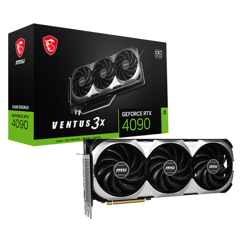 MSI GeForce RTX 4090 VENTUS 3X OC 24GB GDDR6X DLSS3