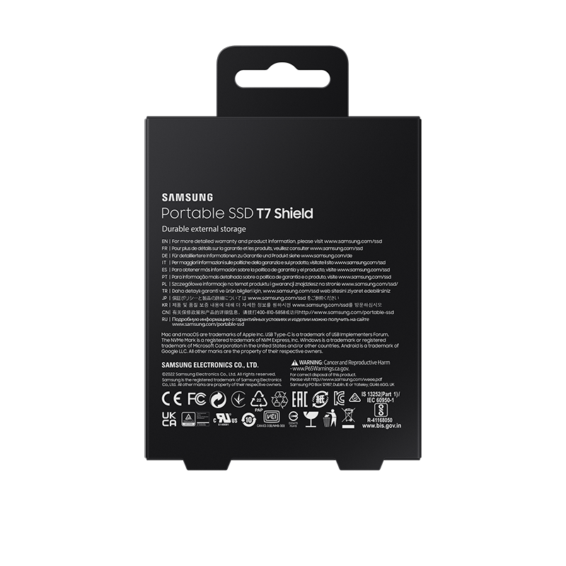 Portable SSD T7 Shield 1To