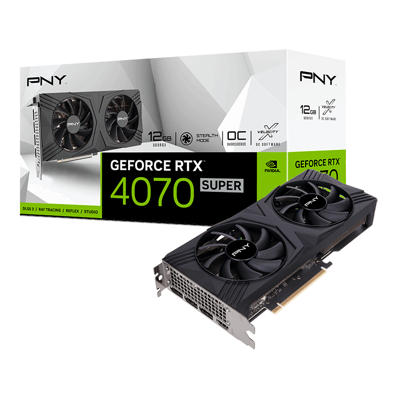 PNY GeForce RTX 4070 SUPER AU Maroc