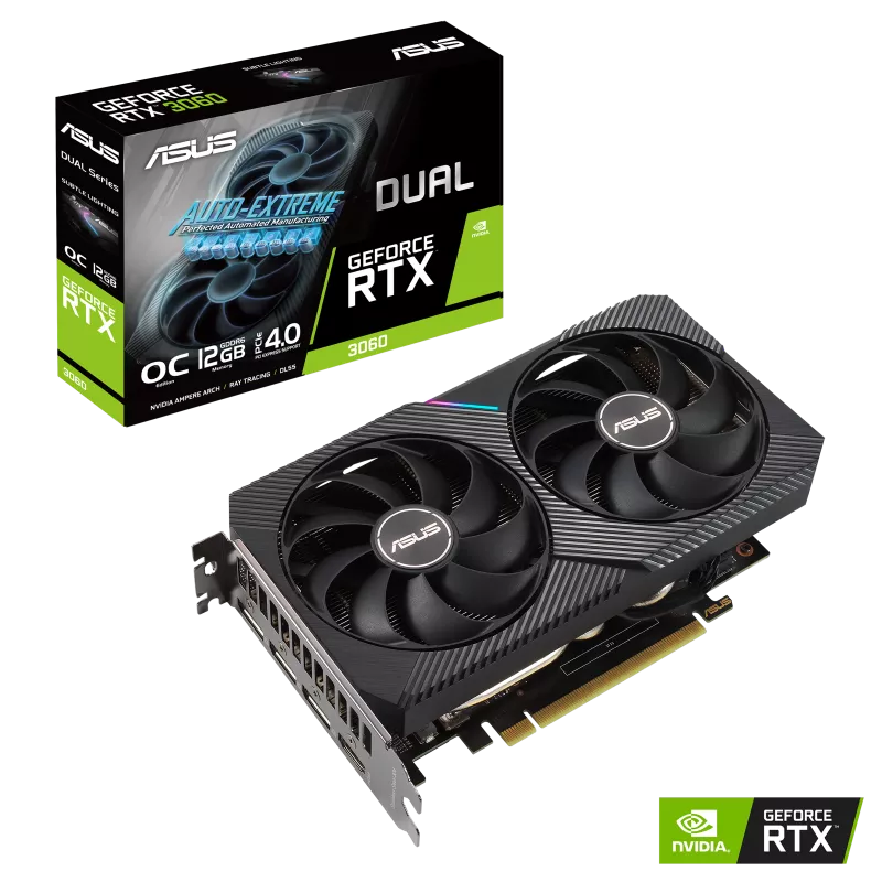 ASUS DUAL GeForce RTX 3060 OC 12G V2 maroc