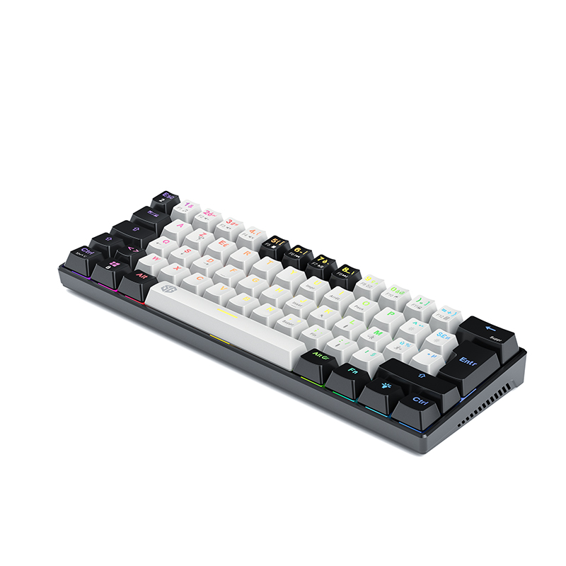 mini clavier mecanique gamer SG mini 62 key white edition