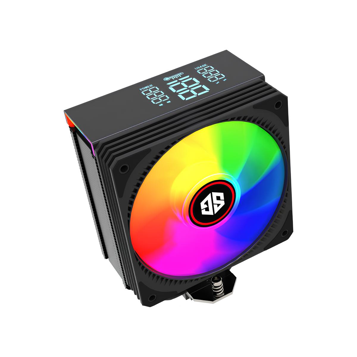 Ventirad SG N400S ARGB NOIR | Aircooler Puissant avec Affichage Digital