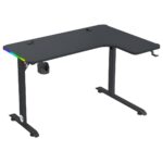 Bureau Gamer SG SGD-L180 RIGHT NOIR RGB | Bureau en L Éclairage LED Noir