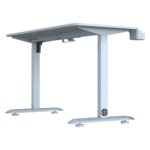 Bureau Gamer SG SGD-M140 BLANC | Bureau Électrique Réglable & Design Épuré