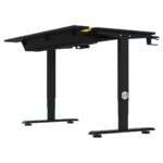 Bureau Gamer SG SGD-M140 NOIR RGB | Bureau Manuellement Réglable & Éclairage LED