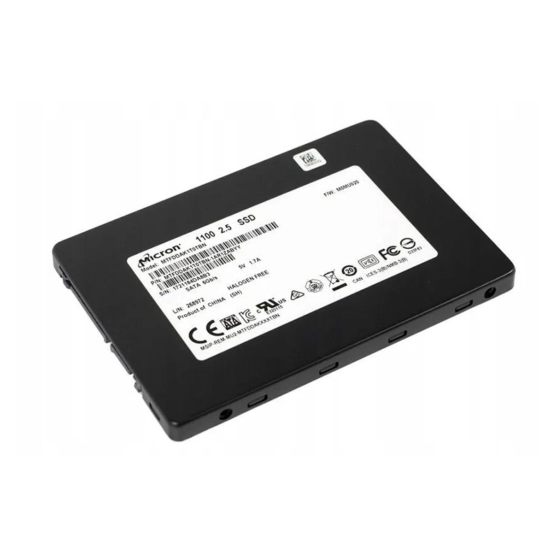 Micron SSD 1100 2.5" SATA | Fiabilité et Vitesse pour PC et Laptops