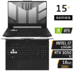 PC Portable Gamer ASUS TUF Dash F15  i7-12650H 16Go DDR5 Nvme 512Go RTX 3050Ti 4GB