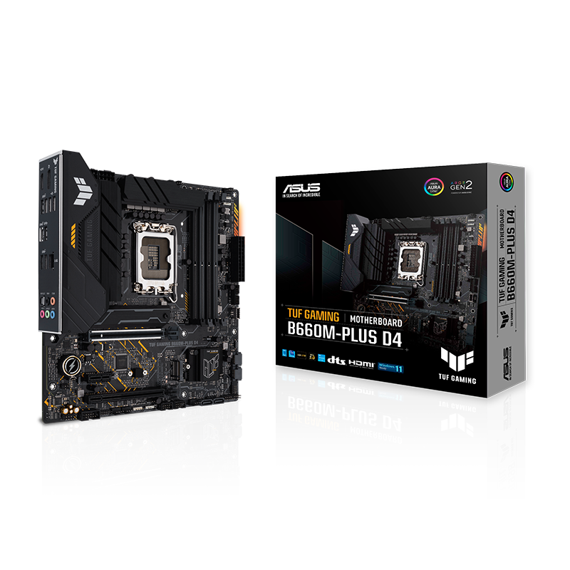 ASUS TUF GAMING B660M-PLUS D4 ASUS TUF GAMING B660M-PLUS D4 – Image 1