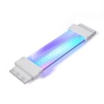 Câble d’extension 24PIN RGB Weaved (White)