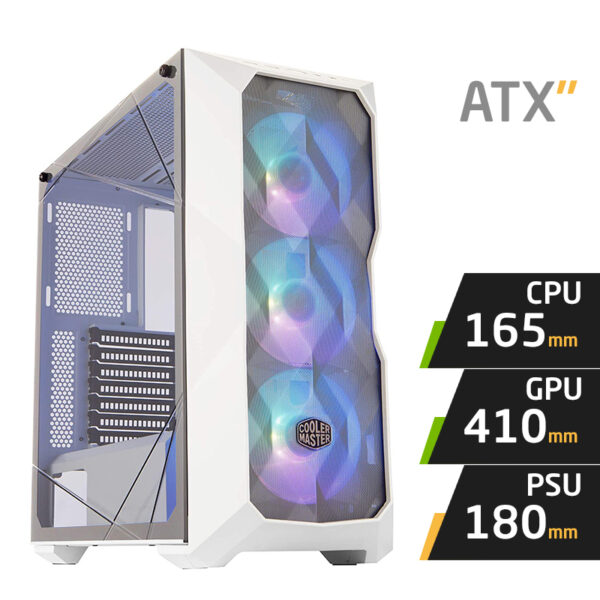 Cooler Master MasterBox TD500 Mesh (Blanc)