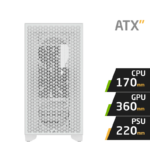Corsair 3000D AIRFLOW  (White)