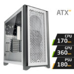 Corsair 4000D AIRFLOW TG (Blanc)