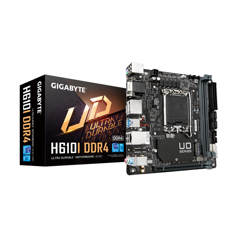 Gigabyte H610I DDR4 ITX Gigabyte H610I DDR4 ITX – Image 1