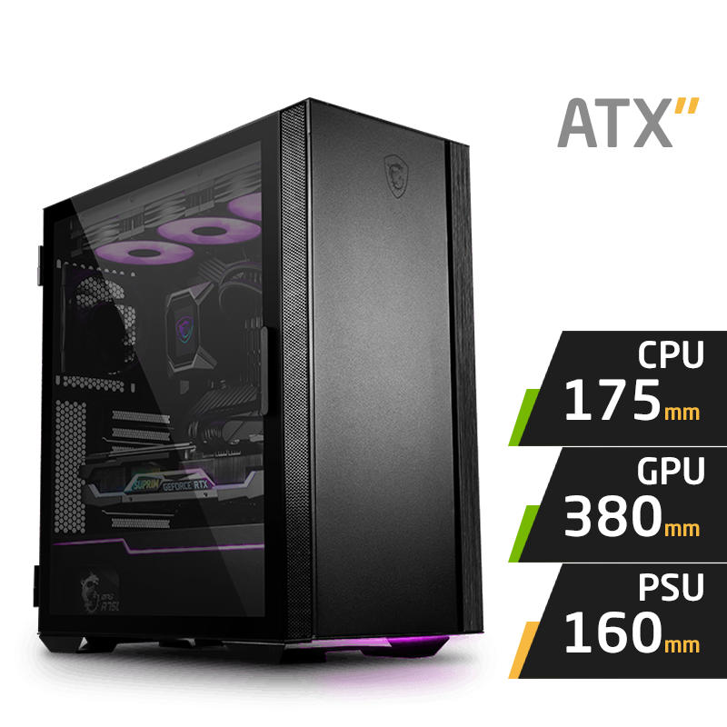 MSI MPG QUIETUDE 100S MSI MPG QUIETUDE 100S – Image 1