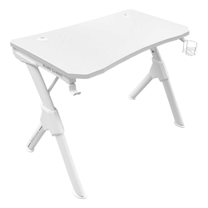 Mars Gaming MGD Gaming Desk white Mars Gaming MGD Gaming Desk (White) – Image 1