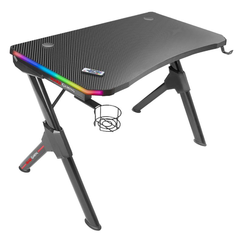 Mars Gaming MGD RGB Gaming Desk Mars Gaming MGD RGB Gaming Desk (Black) – Image 1