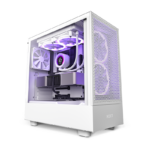 NZXT H5 Flow Mid-Tower Airflow (White)