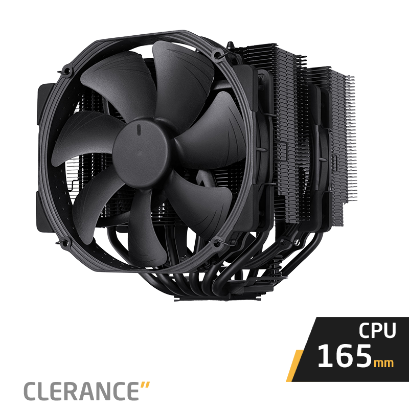 Noctua-NH-D15-Chromax-Blackv3 Noctua NH-D15 Chromax Black (LGA 1700 / AM5) – Image 1