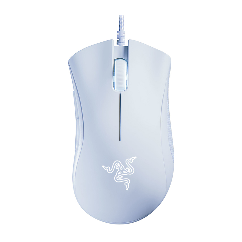 Razer DeathAdder Essential (White) au maroc SOURIS GAMER Razer DeathAdder Essential (White) – Image 1