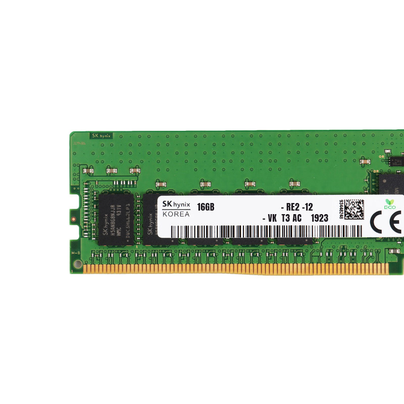 SK Hynix 16GB DDR4-2400T ECC Registered SK HYNIX 16GB PC4 DDR4-2400T-R REGISTERED ECC 2RX4 – Image 1