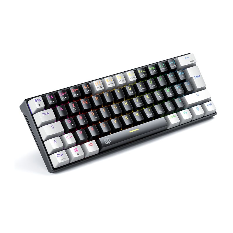 mini clavier mecanique gamer SG mini 62 key SG mini 62 key Clavier Mécanique (Black/Red Switch) Clavier Gamer – Image 1