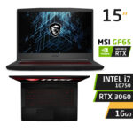 PC portable gamer MSI GF65 Thin 10UE i7 16Go Nvme 512GB RTX 3060 6GB