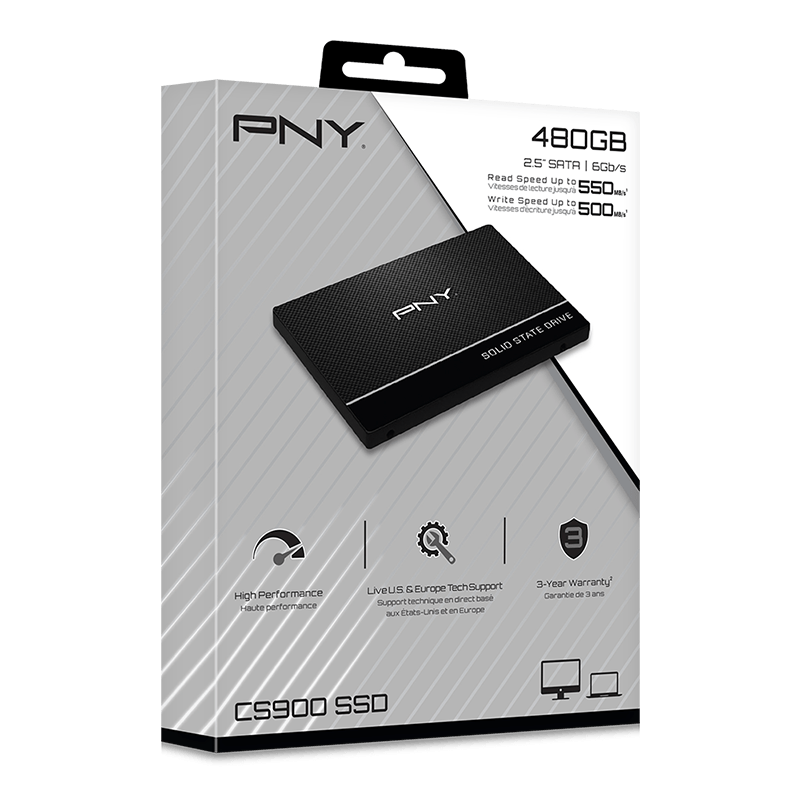 PNY CS900 480GB CS900 SSD PNY CS900 480GB SSD – Image 1