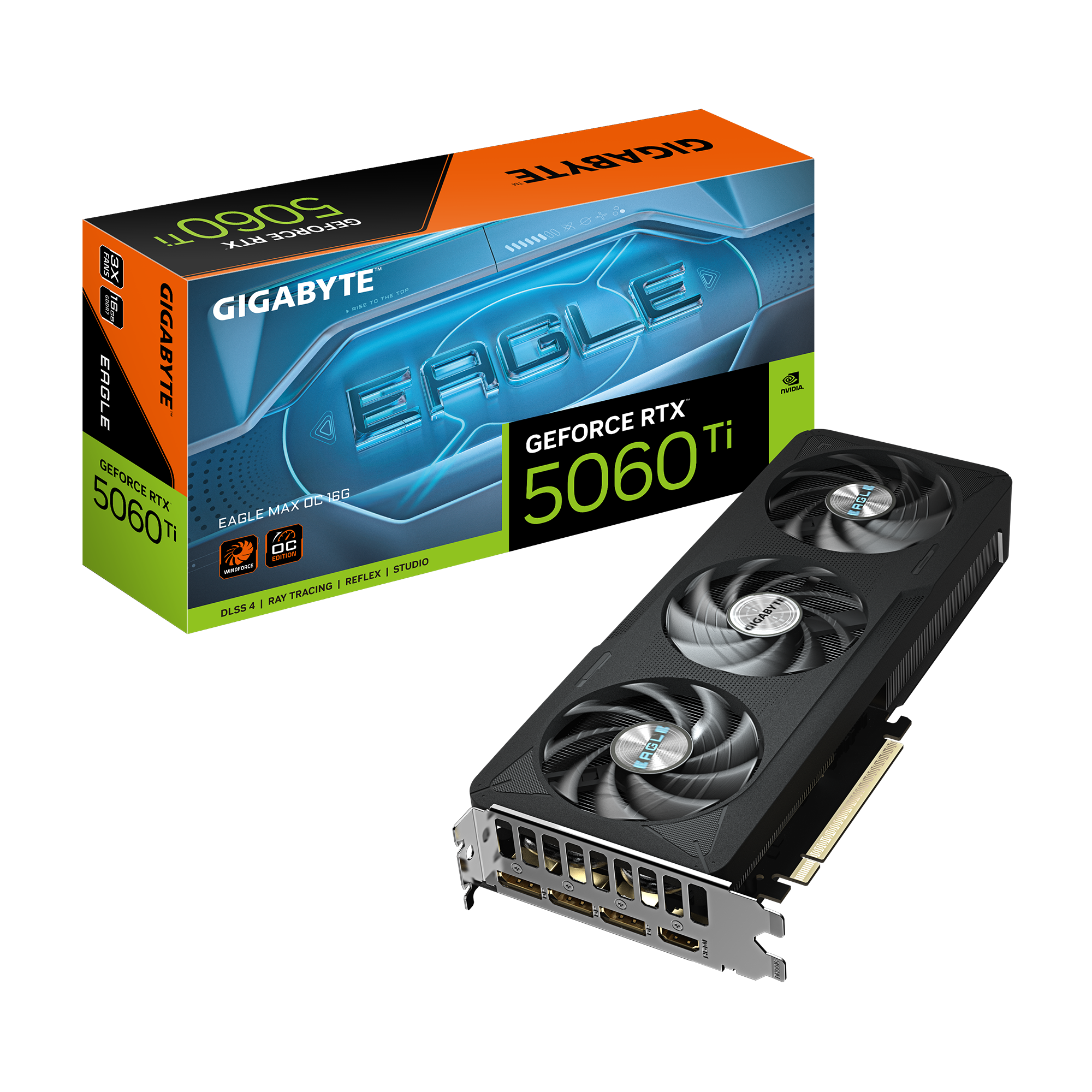 Carte Graphique Gigabyte RTX 5060 Ti EAGLE MAX OC 16 Go