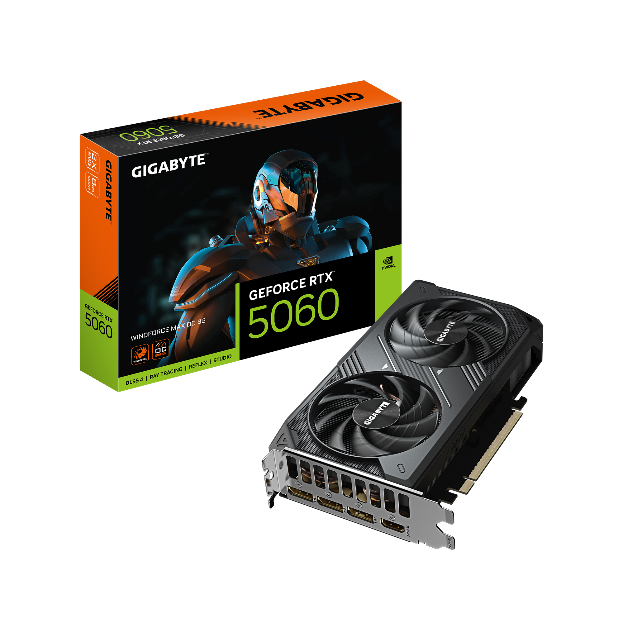 Gigabyte GeForce RTX 5060 WINDFORCE MAX OC 8G