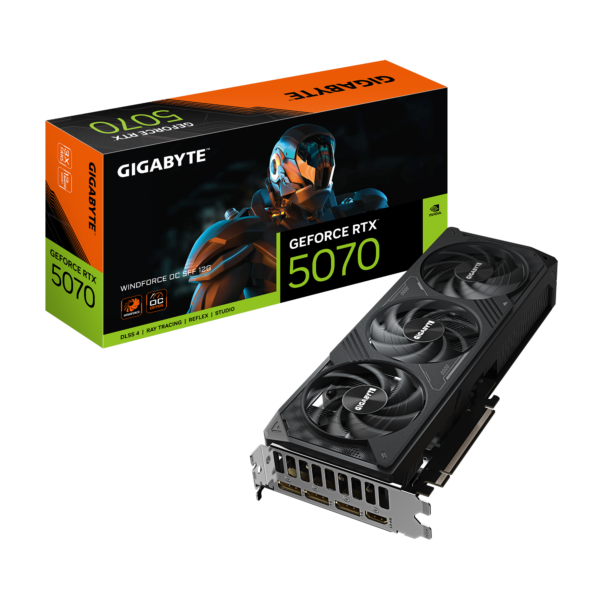Carte Graphique Gigabyte RTX 5070 Windforce OC SSF 12 Go