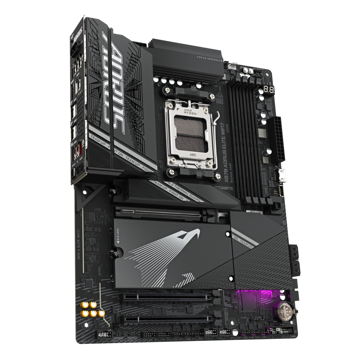 Carte Mère Gigabyte X870 AORUS ELITE WIFI7 | AMD AM5 & PCIe 5.0
