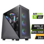 PC Gamer AIRBIRD F12 i7-12700kf 16GB RTX 3060