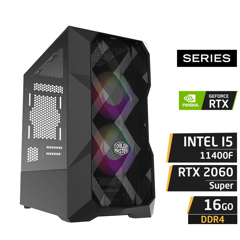 FIREBIRD F11 i5-11400F 16GB RTX 2060s 8G PC Gamer FIREBIRD F11 i5-11400F 16GB RTX 2060s 8G – Image 1