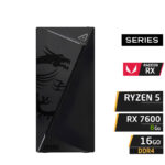 PC GAMER 103M – R5 5500 / RX7600 / 16Go / 240Go