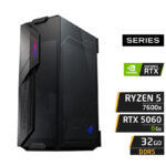 PC GAMER WARBIRD X5 Compact  – R5 7600X / RTX5060 / 32Go / 1To