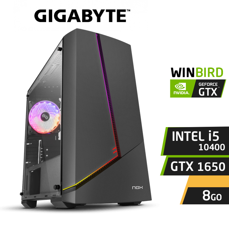 WINBIRD F10 I5-10400 8GB GTX 1650 4GB WINBIRD F10 I5-10400 8GB GTX 1650 4GB – Image 1