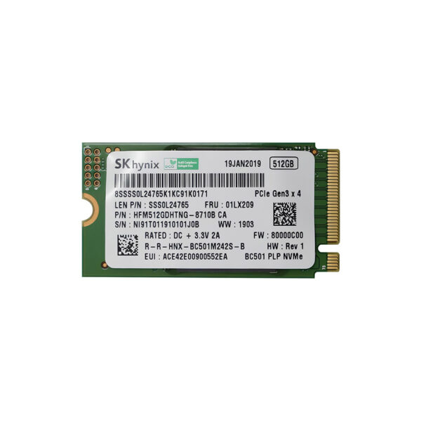 SSD SK Hynix BC511 512 Go | M.2 2242 NVMe Compact