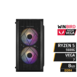 PC Gamer WINBIRD RYZEN 5 5600G 8GB RX VEGA 7 SSD 480Go