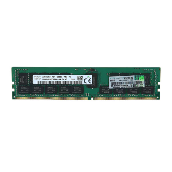 HPE 32GB PC4-2666V-R – RAM ECC DDR4 Registered 2666 MHz